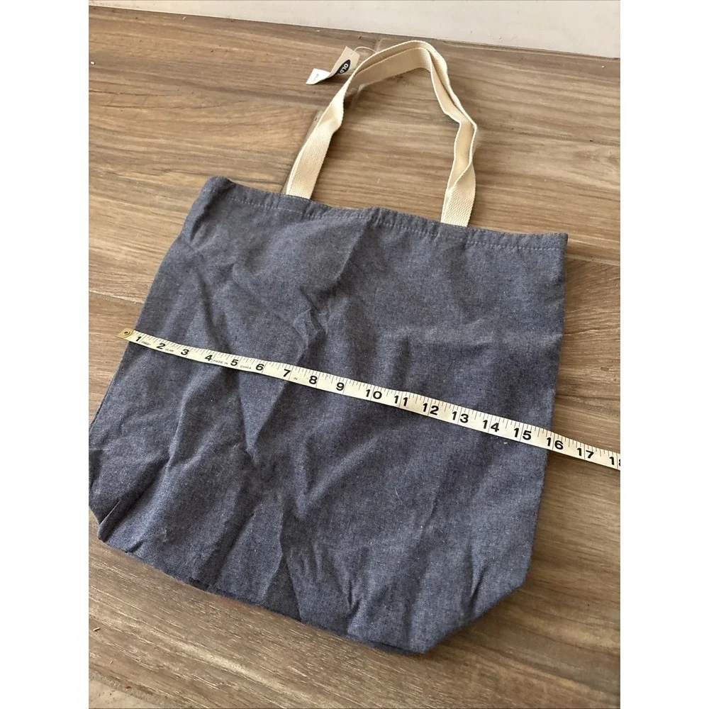3 Matching Heavy Duty Canvas Shopping Bags Old Navy 24